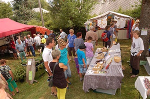 Naturpark-Markt rund um den Resenhof in Bernau. Foto: Heike Budig