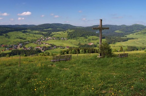 Weit und offen liegt erstreckt sich das Bernauer Hochtal im sdlichen Schwarzwald. Foto Ute Maier
